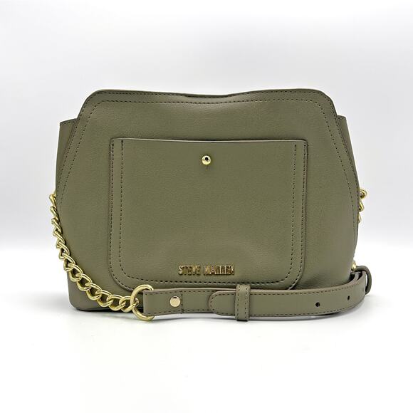 STEVE MADDEN Boxford Crossbody Bag (Olive) - Picture 1 of 12